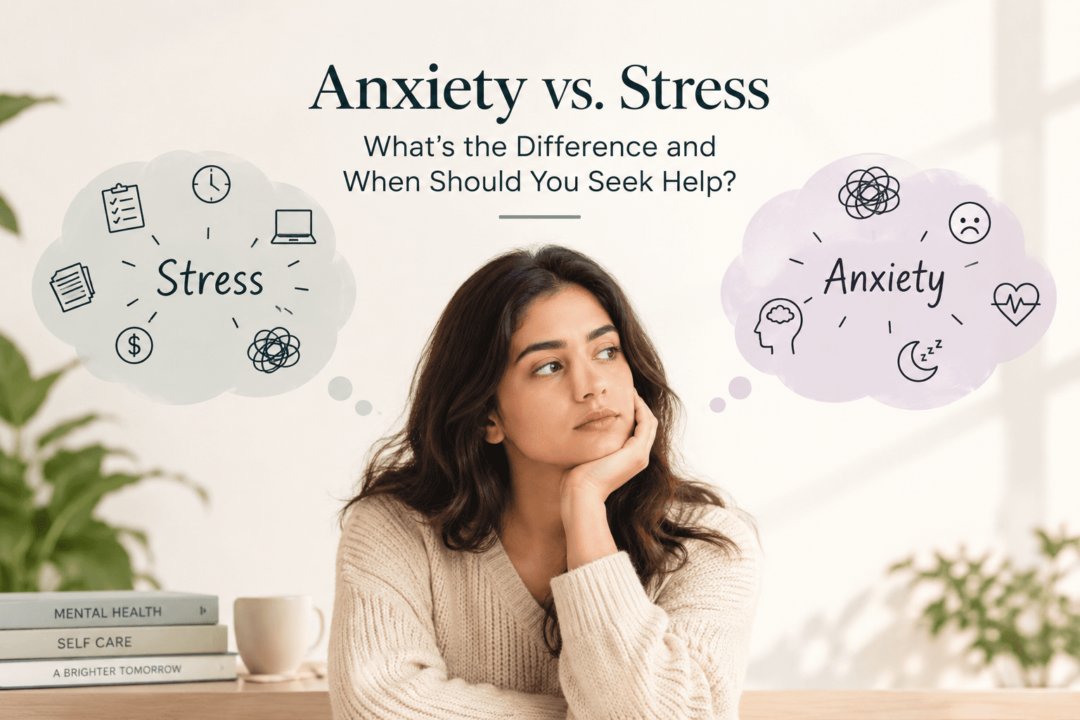 Anxiety vs. Stress: What's the Difference and When Should You Seek Help?